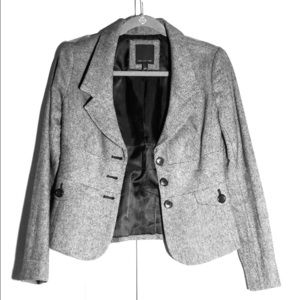The Limited Gray Wool blazer